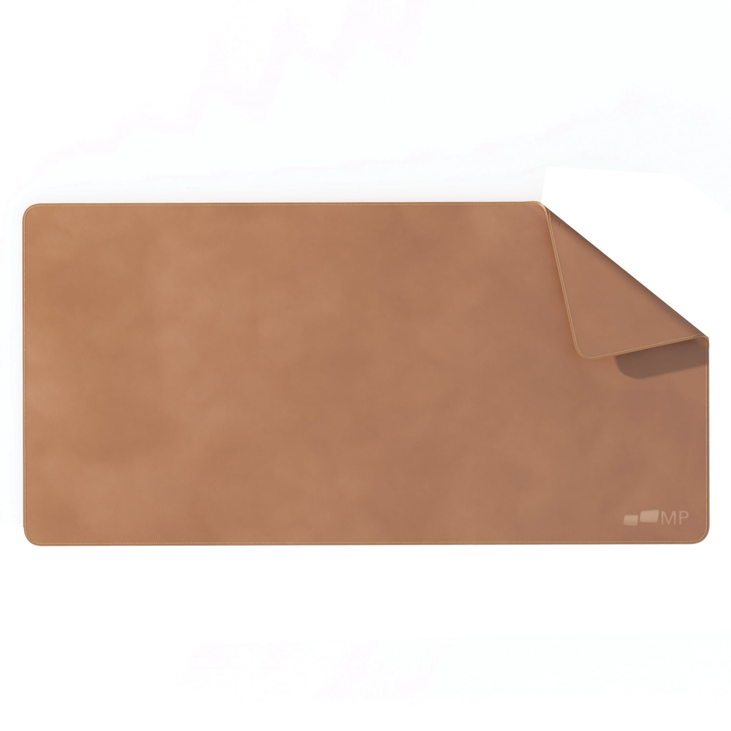 Mobile Pixels 31.5-In. x 15.75-In. PU Leather Desk Mat (Oak Brown), 115-1001P02PT
