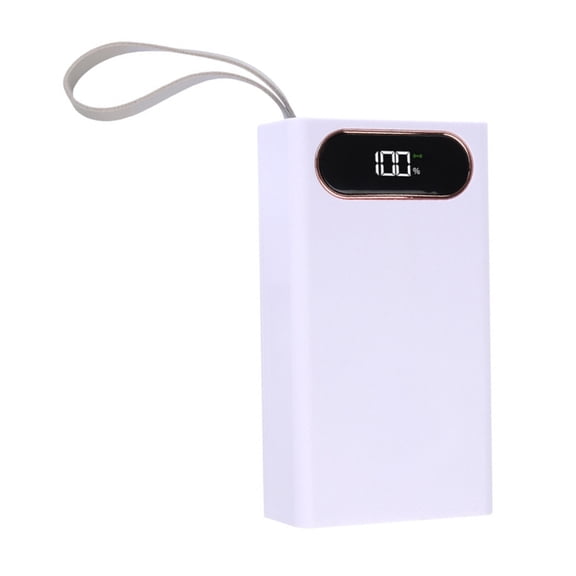 Mobile Power Supply Battery Case for 12 18650 Batteries Spring ContacOvercharge Overdischarge Short Circuits Protections