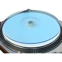 Mobile Pro Shop (Blue) Acrylic Turntable Mat-Platter Vinyl Slipmat for 12 Inches LP Players - Anti-Static Improves Sound & Reduces Noise