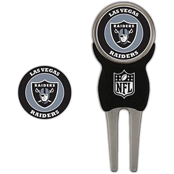 Mobile Pro Shop Divot Repair Tool with 3 Double-Sided Removable Magnetic Golf Ball Markers