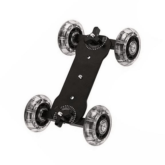 Mobile Rolling Sliding Dolly Stabilizer Skater Slider Articulating Magic Arm Camera Rail Stand Photography Car For Camera