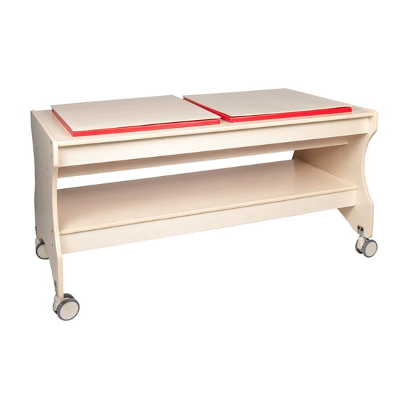 Mobile Sand and Water Table - Assembled