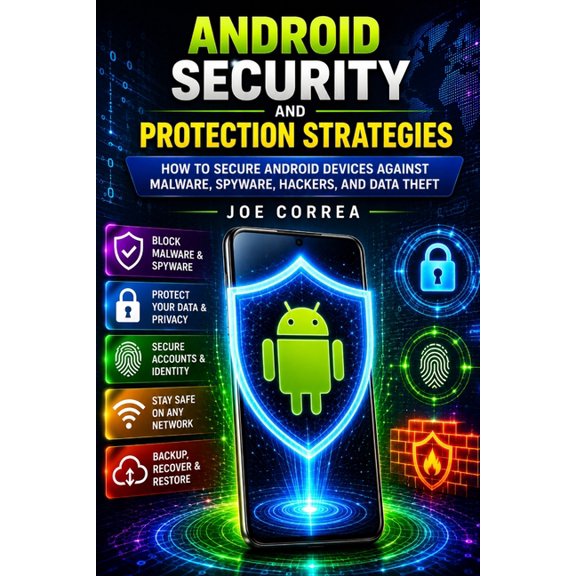 Mobile Security & App Protection Academy Android Security and Protection Strategies: How to Secure Android Devices Against Malware, Spyware, Hackers, and Data Th, Book 3, (Paperback)