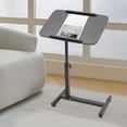 thumbnail image 1 of Mobile Standing Desk Rolling Laptop Table Adjustable Hospital & Home Bed Table, 1 of 9