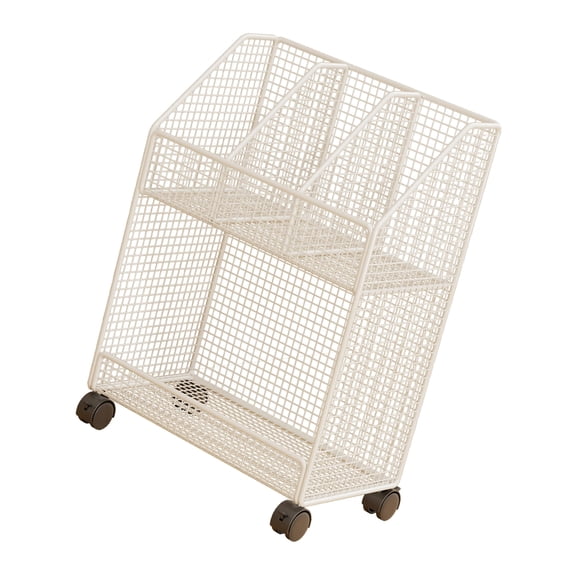 Mobile Storage Box With Wheels For Easy Movement And Multi Layer Design To Maximizes Space In Bedroom Or Living Room