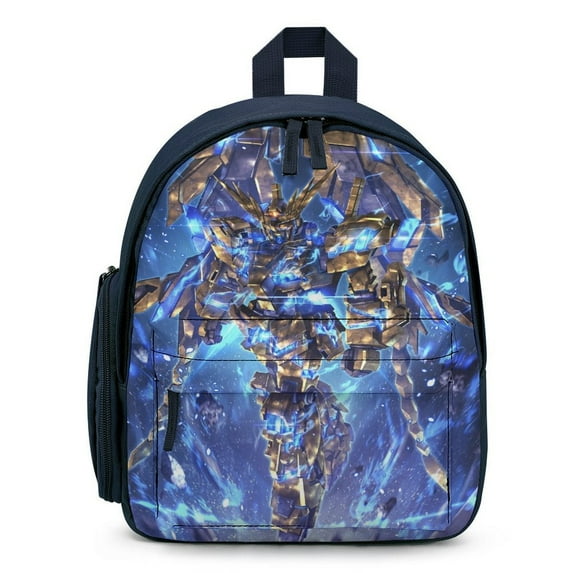Mobile Suit Gundam Backpacks Lightweight Casual Bookbags Travel Daypack Bookbags for Camping Hiking