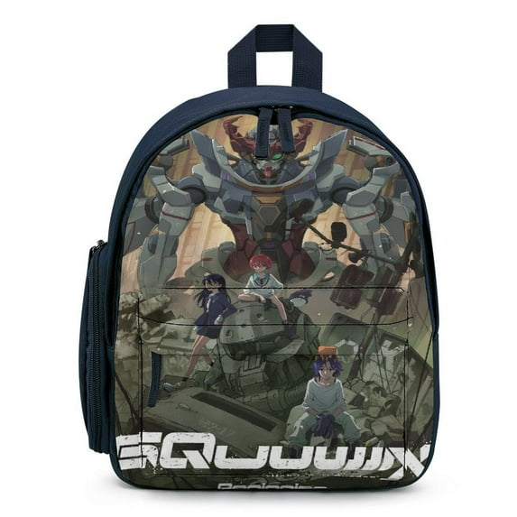 Mobile Suit Gundam Backpacks Lightweight Casual Bookbags Travel Daypack Bookbags for Camping Hiking