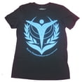 thumbnail image 1 of Mobile Suit Gundam  Mens T-Shirt- Earth Federation Blue Logo Crest (Large), 1 of 1