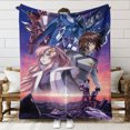thumbnail image 1 of Mobile Suit Gundam SEED Freedom Throw Blanket Gifts for Fans Lover Girls Boys Women Present Hoodie Him Bed 40"x50", 1 of 6