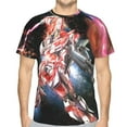 thumbnail image 1 of Mobile Suit Gundam Shirt 3d Printed T Shirt Crewneck Short Sleeve Top Tees For Mens, 1 of 8