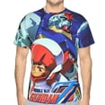 thumbnail image 1 of Mobile Suit Gundam Shirt 3d Printed T Shirt Crewneck Short Sleeve Top Tees For Mens, 1 of 8