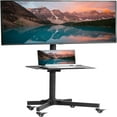 Mobile TV Cart for 1360 inch Screens up to 55 lbs LCD LED OLED 4K