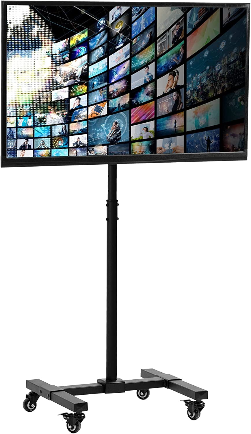 Mobile TV Display Stand for 13 to 42 inch LED LCD Flat Panel Screens ...