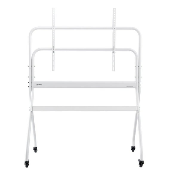 Mobile TV Stand on Wheels for 35-100 Inch TVs, Heavy Duty Rolling Cart Holds 198 lbs, Max VESA 800x600mm, for Living Room, Bedroom, Office