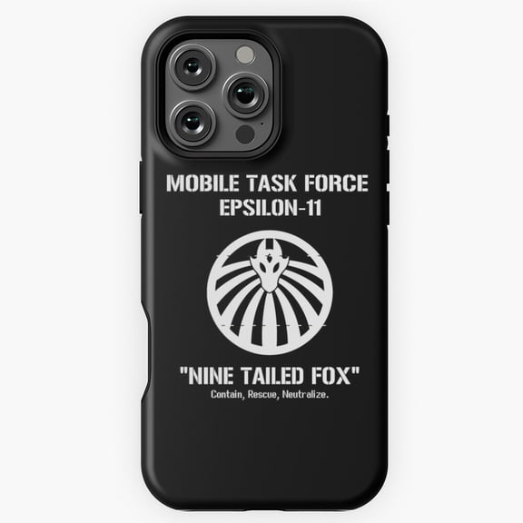 Mobile Task Force Nine Tailed Fox Phone Case for iPhone 16 15 14 13 12 11 Pro Max M5901231