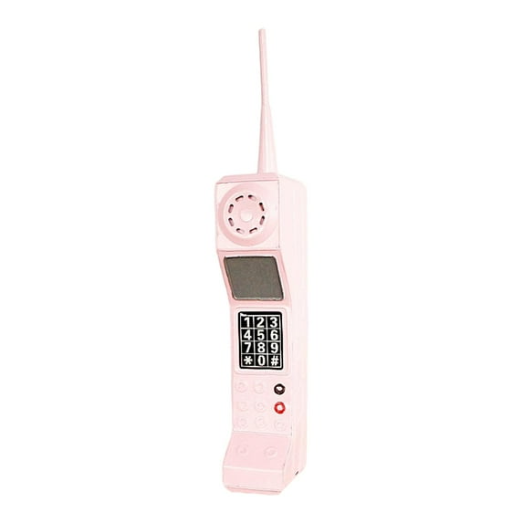 Mobile Telephone, Cellular Telephone Model, Old-fashioned Inflatable Cellphone Photography Accessories Home Decor - Pink