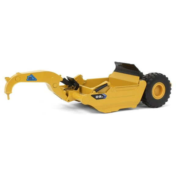 Mobile Track Solutions 33-38XL Towed Scraper Yellow 1/50 Diecast Model by SpecCast