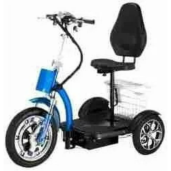 Mobile-Trend MT 3-Wheel Folding Electric Mobility Scooter for Adults Lightweight, Portable with Seat, Perfect for Seniors & Adults | Max Speed 22 KM/H, 25-30 Miles Range