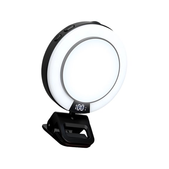 Mobile USB LED Rings Light Brightness Adjustable For Selfie Meetings Content Creation