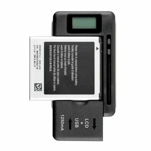 Mobile Universal Battery Charger Lcd Indicator Screen For Cell Phones 1 Usb-Port