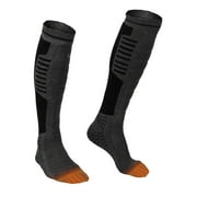 Mobile Warming Thermal Heated Socks Unisex 3.7V Dark Gray Small