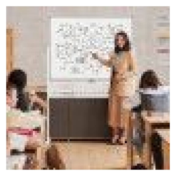 Mobile Whiteboard Double-Sided Magnetic Board with Pegboard, Adjustable Height, 360 Rotation, Lockable Wheels - for Office, School, Home, Teaching, Presentations & Brainstorming