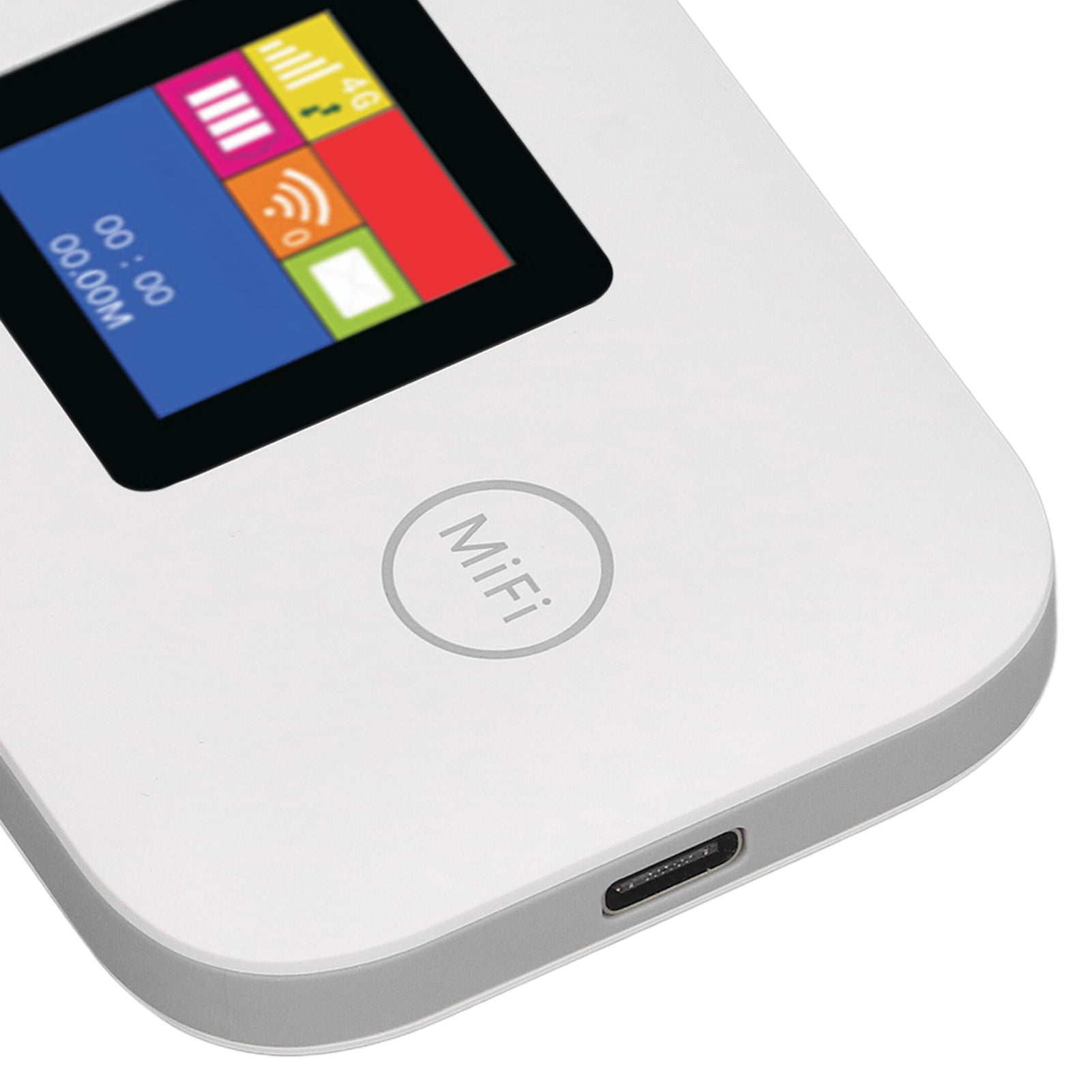 Mobile WiFi Hotspot, LED Indicator Support 10 Devices 150Mbps WiFi Router White 4G LTE with SIM Card Slot for Tablet (Europe Version(B1.B3.B7.B8.B20.B