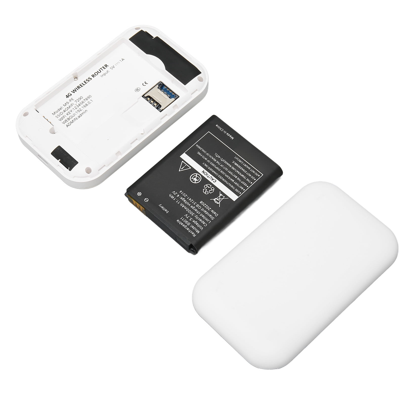 Mobile WiFi Hotspot with SIM Card Slot 150Mbps Support 10 Users 4G LTE