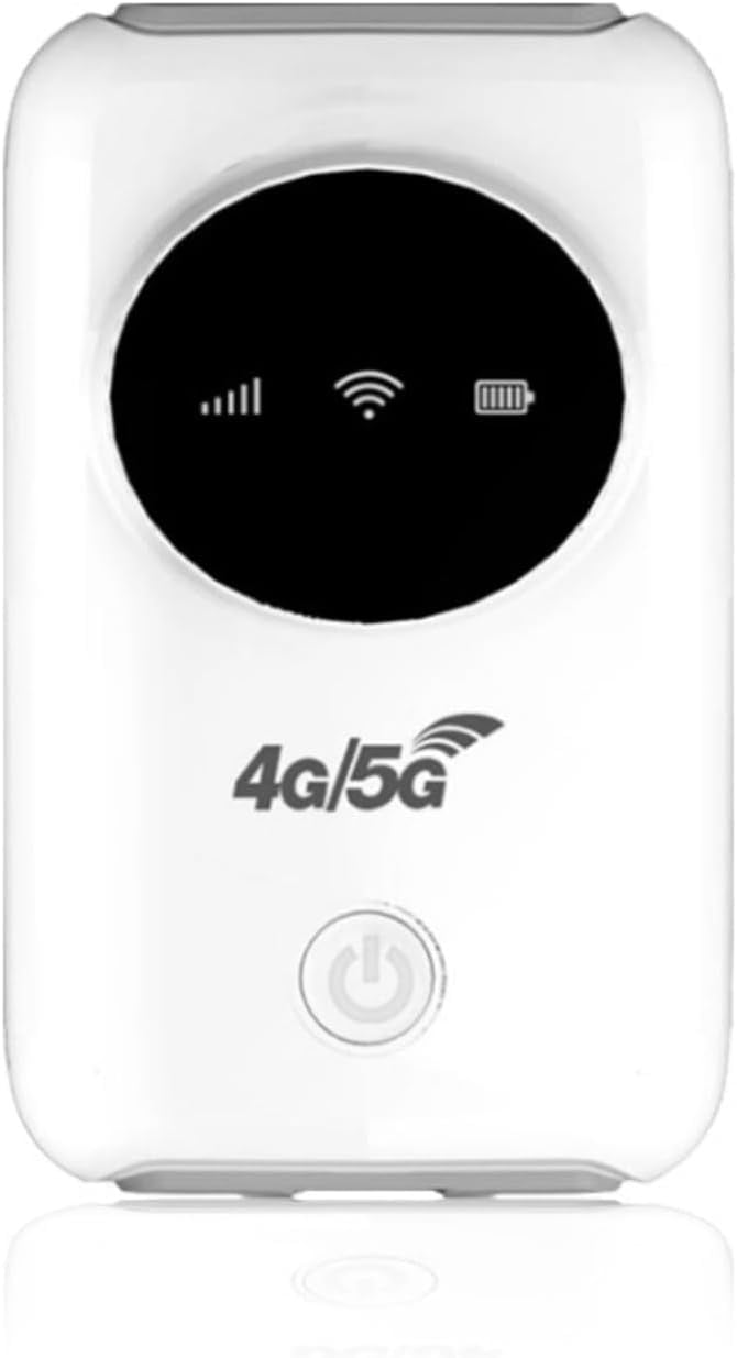 Mobile WiFi Router, 4G LTE 5G WiFi Hotspot 300Mbps Modem up to 10