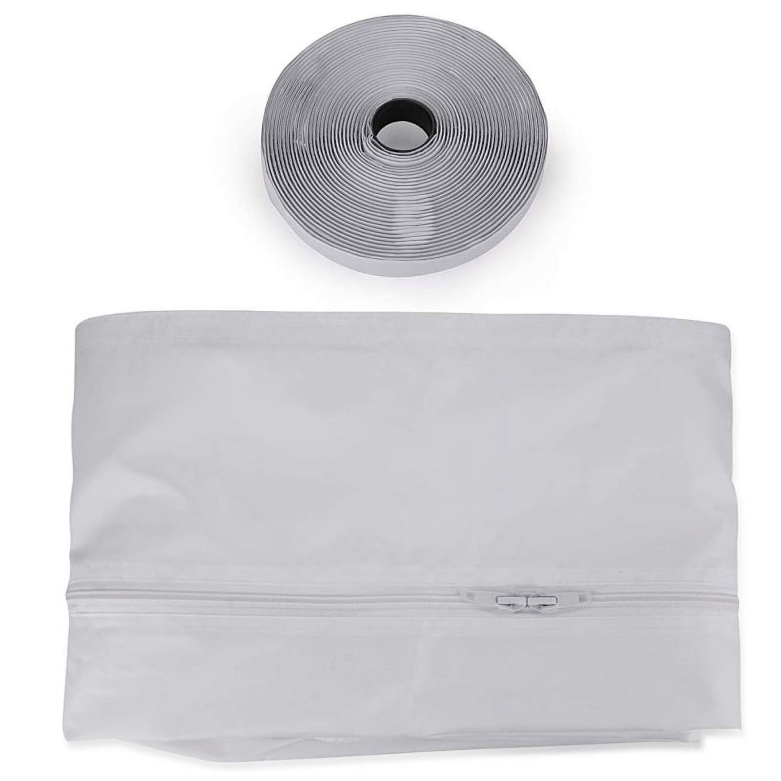 Mobile air conditioner soft cloth baffle sliding door and window