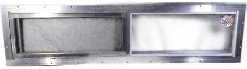Mobile home Window 36" x 8" Horizontal Slider Aluminum Obscured Glass