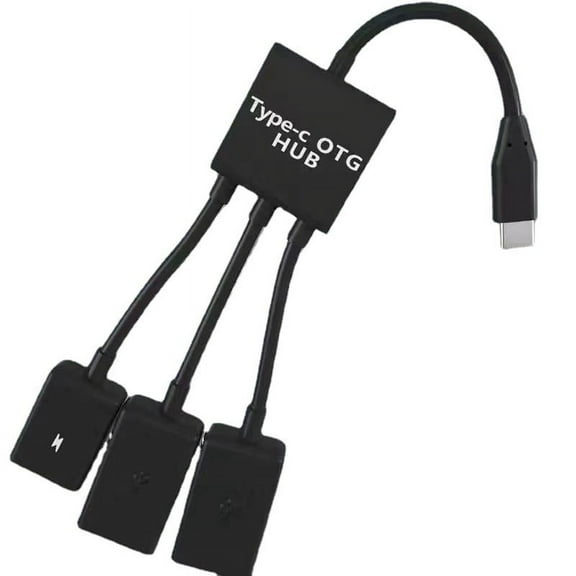 Mobile phone OTG adapter typec Android tablet plug mouse keyboard USB hub multi-function adapter