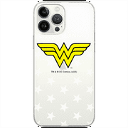 Mobile phone case for Apple IPHONE 13 PRO MAX original and officially Licensed DC pattern Wonder Woman 006 optimally adapted to the shape of the mobile phone, partially transparent