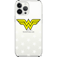 thumbnail image 1 of Mobile phone case for Apple IPHONE 14 original and officially Licensed DC pattern Wonder Woman 006 optimally adapted to the shape of the mobile phone, partially transparent, 1 of 5