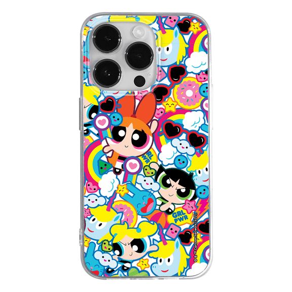 Mobile phone case for Apple Iphone 14 PRO MAX original and officially Licensed The Powerpuff Girls pattern The Powerpuff Girls 041 optimally adapted to the shape of the mobile phone, case made of TPU