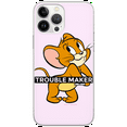 thumbnail image 1 of Mobile phone case for SAMSUNG S21 FE original and officially Licensed Tom & Jerry pattern Tom and Jerry 012 optimally adapted to the shape of the mobile phone, case made of TPU, 1 of 5