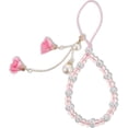 thumbnail image 1 of Mobile phone wristband creative crystal flower pendant anti-slip mobile phone lanyard wristband decoration., 1 of 5