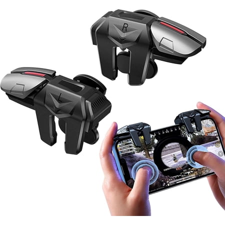Mobile trigger, ergonomic trigger, phone game controller, plug and play, avoid complicated operation, mobile controller, sensitive shoot aim buttons [video game]