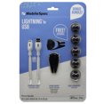thumbnail image 1 of MobileSpec 6ft Lightning(R) Cable Phone Mount Wht, 1 of 1