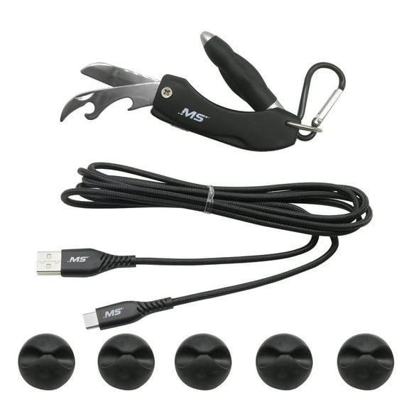 MobileSpec 6ft USB-C(TM) to USB Multi-Tool Blk