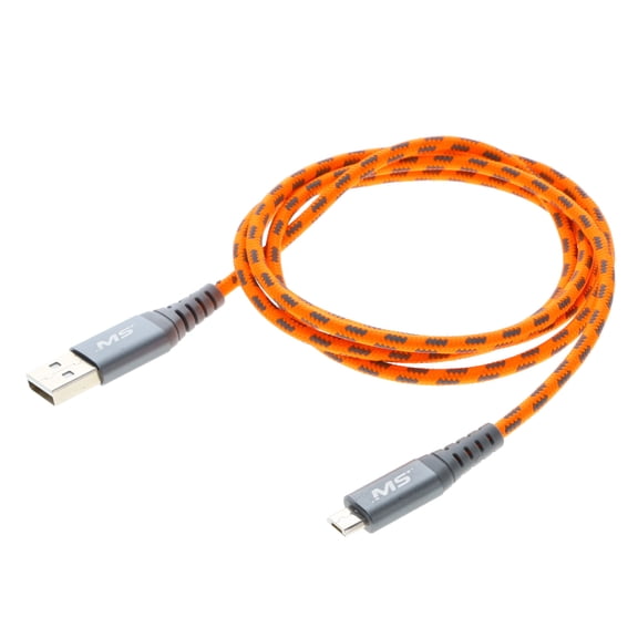 MobileSpec HiVis 4ft Micro Cable Orange