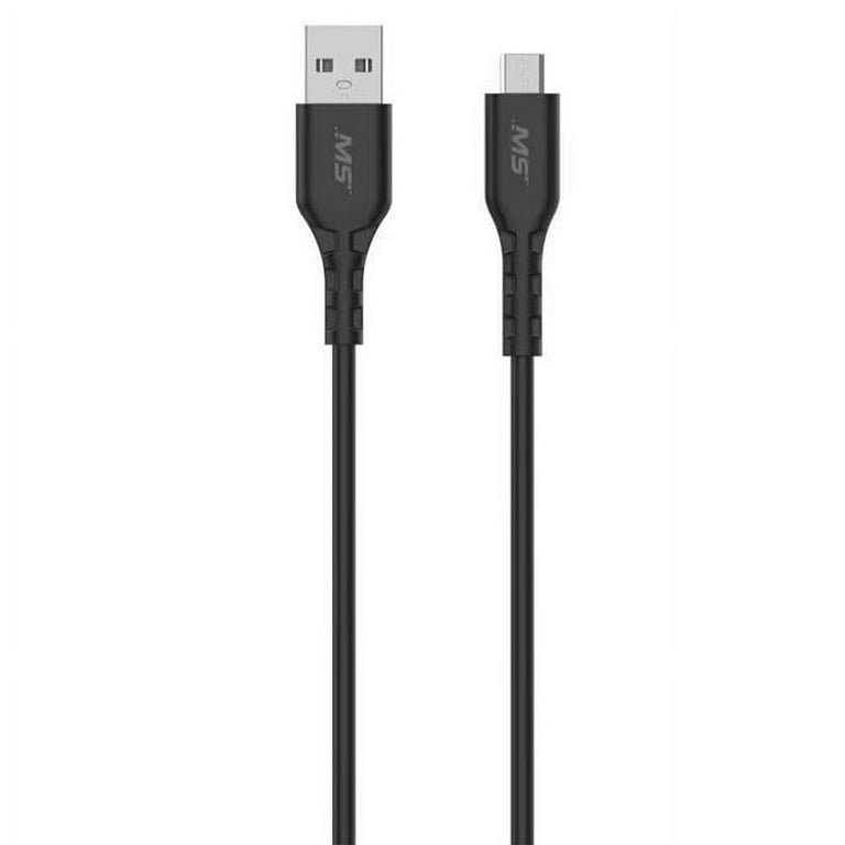MobileSpec MBS06106PDQ 8 ft. Micro to USB Cable Black