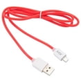 thumbnail image 1 of MobileSpec MBS06346 3-Feet USB-C to USB Charge and Sync Foam Cable Red, 1 of 2
