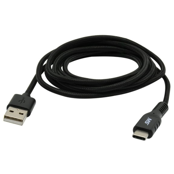 MobileSpec MS 10FT USB-C CABLE BK