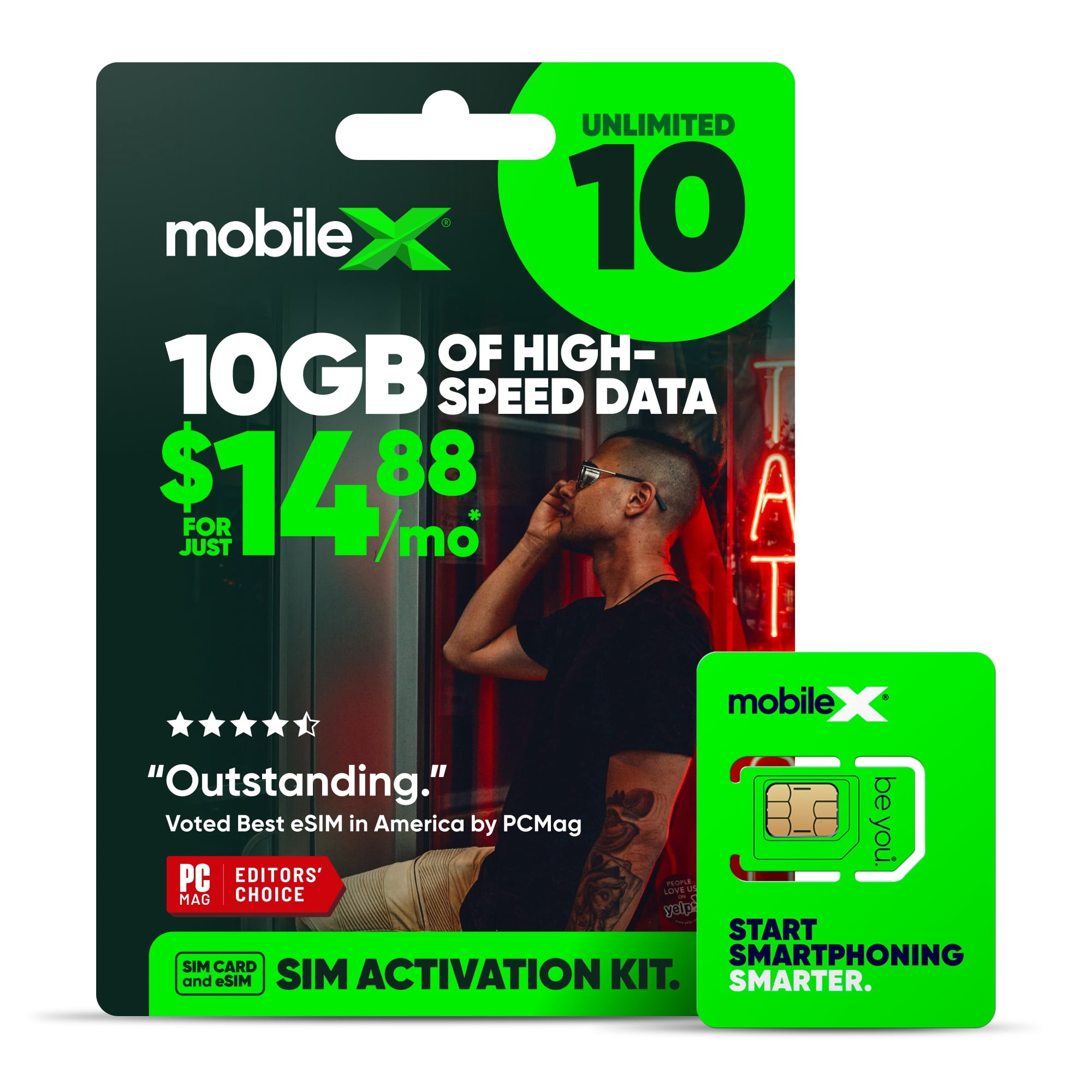 MobileX 10GB 1 Mo