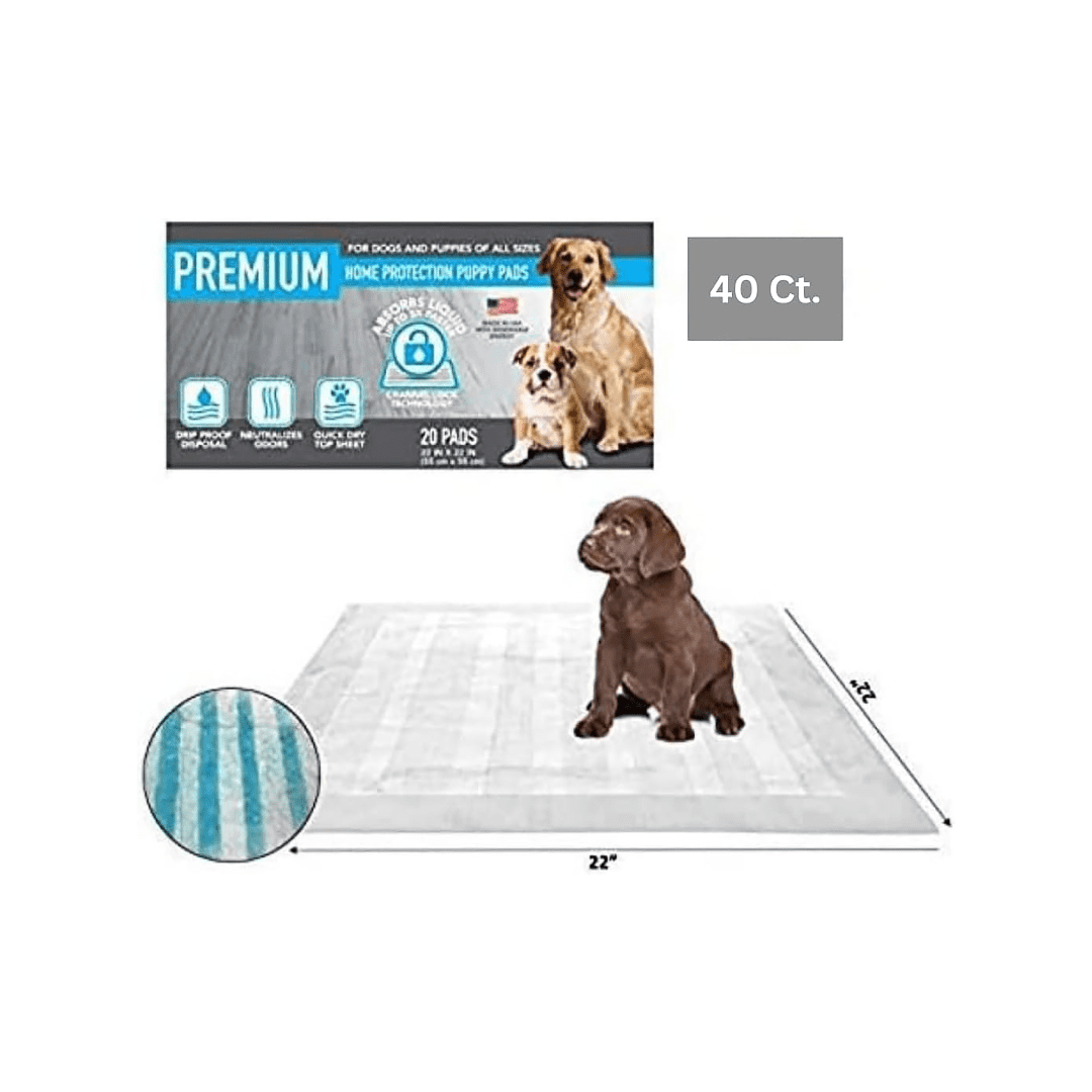 ‎Mobilevee Premium Puppy Pads Training Pads, Dog Pads, Disposable Potty Pads, 22” X22”, 240 Count