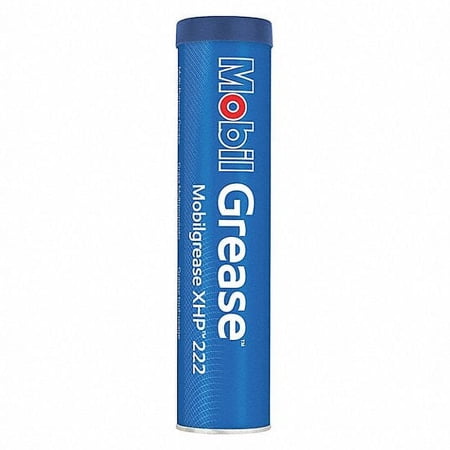 Mobilgrease XHP 222, Blue, Lithium Complex, Multipurpose Grease, 13.7 oz, 2 NLGI Grade