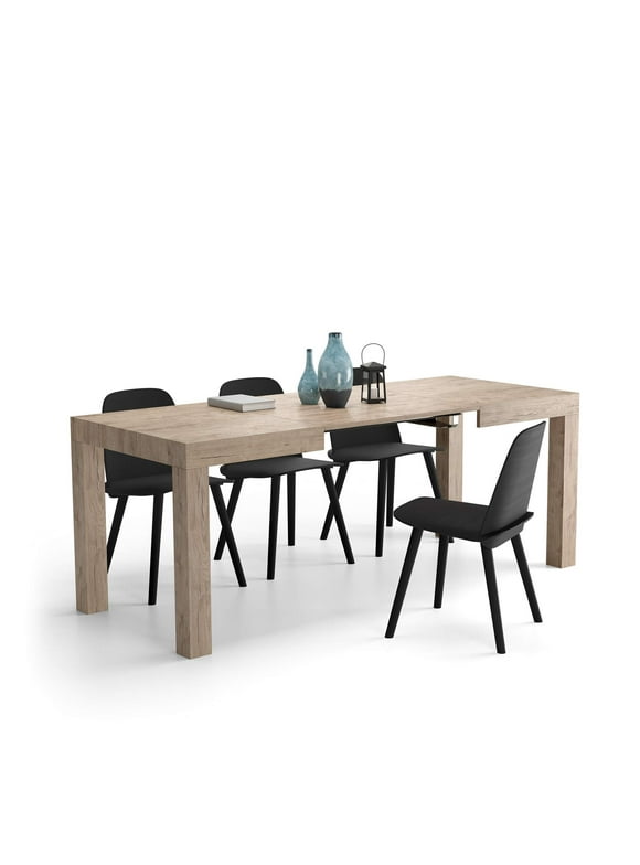 Mobili Fiver, First Extendable Table, Oak, Made In Italy