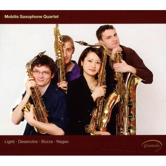 Mobilis Saxophone Quartet - Ligeti & Desenclos & Bozza & Nagao - Music & Performance - CD