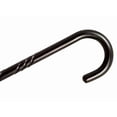 thumbnail image 1 of Alex Orthopedic Spiral Wood Cane with Tourist Handle in Black Stain - Stylish Walking Stick with Spiral Design for Men, Women and Seniors - One Size Fits All, 1 of 4